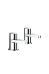 Mira Showers Sport Contemporary Basin Pillar Tap - Chrome