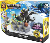 MINECRAFT Treasure X Playset Crée STEVE Contre ENDER DRAGON Original MOOSE 41677