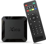 X96Q TV Box Android 10.0 boitier Tv H616- 2G+16G /4K HD Multimedia WiFi 2.4G , Lecteur multimedia Boite TV -b11