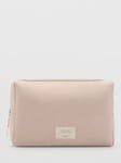 Mango Miro Wash Bag, Beige