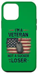 Coque pour iPhone 12 mini I'm a Veteran Not a Sucker or a Loser Proud Military Veteran