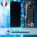 Vitre Tactile + Ecran LCD sur chassis pour Samsung Galaxy S8 Plus G955F noir