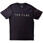 The Cure Unisex Hi-Build T-Shirt: Circle Logo (Large)