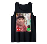 Funny John Pork Meme Is Calling Funny Answer Call Phone Tank Top