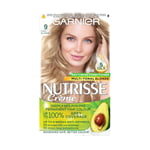 Garnier Nutrisse Permanent Hair Dye, Natural-looking, hair colour result, For All Hair Types, 9 Light Blonde (Packaging may vary)