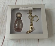 Sarah Jessica Parker LOVELY Eau De Parfum 30ml spray & shoe keyring gift set