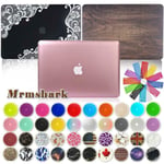 Rubberized Case Cover With Keyboard Skin For Apple Macbook Air Pro 11 13 15 Inch