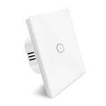 Interrupteur Connecte Wifi 1Gang Interrupteur Intelligent Compatible Avec Alexa,Google Assistant Et Smartthings