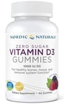 Nordic Naturals - Vitamin D3 Zero Sugar, Wild Berry - 60 gummies