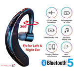 Trådlös Bluetooth 5.0 hörsnäcka Headset Driving Trucker Earbuds Brusreducerande