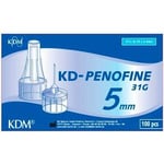 KD-Penofine Pennkanyl 31G 0.25 x 5 mm, Ljuslila - 100 st