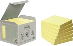 Post-it Green Notes | 76x76 mm | Gul