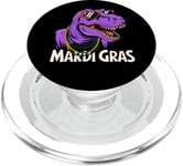 Mardi Grawr Costume de dinosaure T-Rex pour enfant PopSockets PopGrip pour MagSafe