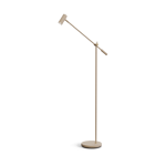 Belid Cato golvlampa 134 cm Nougat-mässing