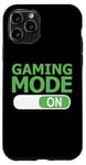 Coque pour iPhone 11 Pro Mode de jeu sur console de jeu vidéo amusante PC de jeu