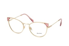 Miu Miu MU 52TV ZVN1O1, including lenses, BUTTERFLY Glasses, FEMALE