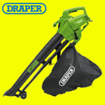 Draper 94794 230V Garden Vacuum, Blower and Mulcher, 3000W 3-in-1