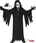 Fun World Ghost Face 25th Anniversary Scream Childrens Slasher Killer Costume