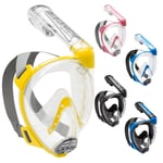 Cressi Duke snorklemaske, helmaske - S/M