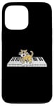 iPhone 13 Pro Max Piano Cat Kitten Pianist Keyboard Player Case