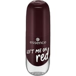 Essence Nails Nail Polish Gel Nail Colour 72 LEFT ME ON red 8 ml ()