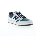 New Balance 480 BB480LTD Mens Green Leather Lifestyle Trainers Shoes