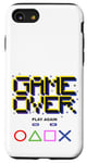 Coque pour iPhone SE (2020) / 7 / 8 Game Over Vintage Retro Jeux Vidéo Gaming