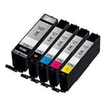 TruImage PGI-570XL CLI-571XL Ink Cartridges Compatible with Canon Pixma MG5750 TS5050 MG5751 MG5753 MG6850 MG6851 MG6852 TS5051 TS5053 TS5055 TS6050 TS6052 Printer Series