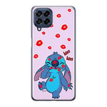 ERT GROUP Coque de téléphone Portable pour Samsung M33 5G Original et sous Licence Officielle Disney Motif Stitch 017 Parfaitement adapté à la Forme du téléphone Portable, Coque en TPU