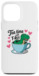 iPhone 13 Pro Max Tea Rex T-Rex Funny Tee For Tea Lovers Drinkers And Dinosaur Case