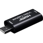 Mini boîtier d'enregistrement et de Capture vidéo,usb 2.0,HDMI,pour jeu PC,DVD,caméra HD,Streaming en direct