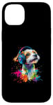 iPhone 14 Plus Artistic Colorful Jack Russell Terrier Headphones Dog Jacky Case