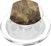 Peinture chinoise vêtements temple bouddhiste en décor de Moutain PopSockets PopGrip pour MagSafe