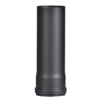 FIREFIX Senotherm R80/2 Tuyau Acier de 1,2 mm de diamètre 80 mm pour poêle foyers à pellets, Noir, 250 mm de Long