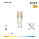 LED-lampe EDM E 5,5 W G9 650 Lm Ø 1,8 x 5,4 cm (3200 K)