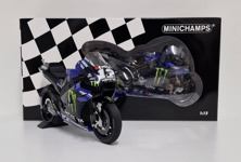 MINICHAMPS 1:12 Modèle Moto Die Cast Yamaha M1 Vinales Motogp 2020 Modélisme