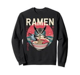 Anime Owl Manga Kawaii Otaku Neko Japanese Ramen Owl Sweatshirt