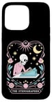 iPhone 15 Pro Max Stenographer Tarot Card Steno Machine Stenography Case