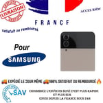 Original Vitre Arrière Supérieur Or Pour Samsung Galaxy Z Flip 4 (F721B)