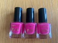 Brand New X3 MAX FACTOR Max Effect Mini Nail Polish 5ML -LOLLIPOP (33)