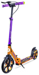 ZINC Zinc Verge Pro Kids Folding Incline Scooter - Purple/Orange Purple