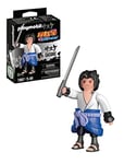 Playmobil 71097 Naruto: Sasuke Figure Set, Naruto Shippuden Anime Collectors Figure, Playset Suitable for Children and fans 5+ years