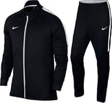 Nike Men's Dry Academy Football Tracksuit - Black/Black/White/White, 2X-Large