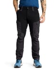 RevolutionRace Homme RVRC GP Pants, Pantalon Durable pour la randonnée et Autres activités de Plein air, Jet Black, XL