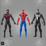 Marvel Spider-Man Titan Hero Series Miles Morales, Spider-Man and Venom