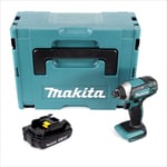 Makita - dtd 152 Y1J 18V Li-Ion Visseuse à chocs sans fil avec boîtier Makpac + 1x Batterie bl 1815 n 1,5 Ah Li-Ion - sans Chargeur