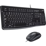 Logitech MK120 -näppäimistö ja hiiri