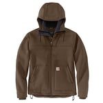 Carhartt Super Dux Relaxed Fit Sherpa-Lined Active Jac Bonded Chore Coat, café, XXL Hommes