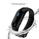 M3Plus Waterproof Fitness Smart Watch Smart Bracelet Blood Pressure Heart Rate M