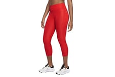 Nike CZ9238-673 W NK DF Fast Crop Leggings Femme Chile Red/(Reflective Silv) Taille S